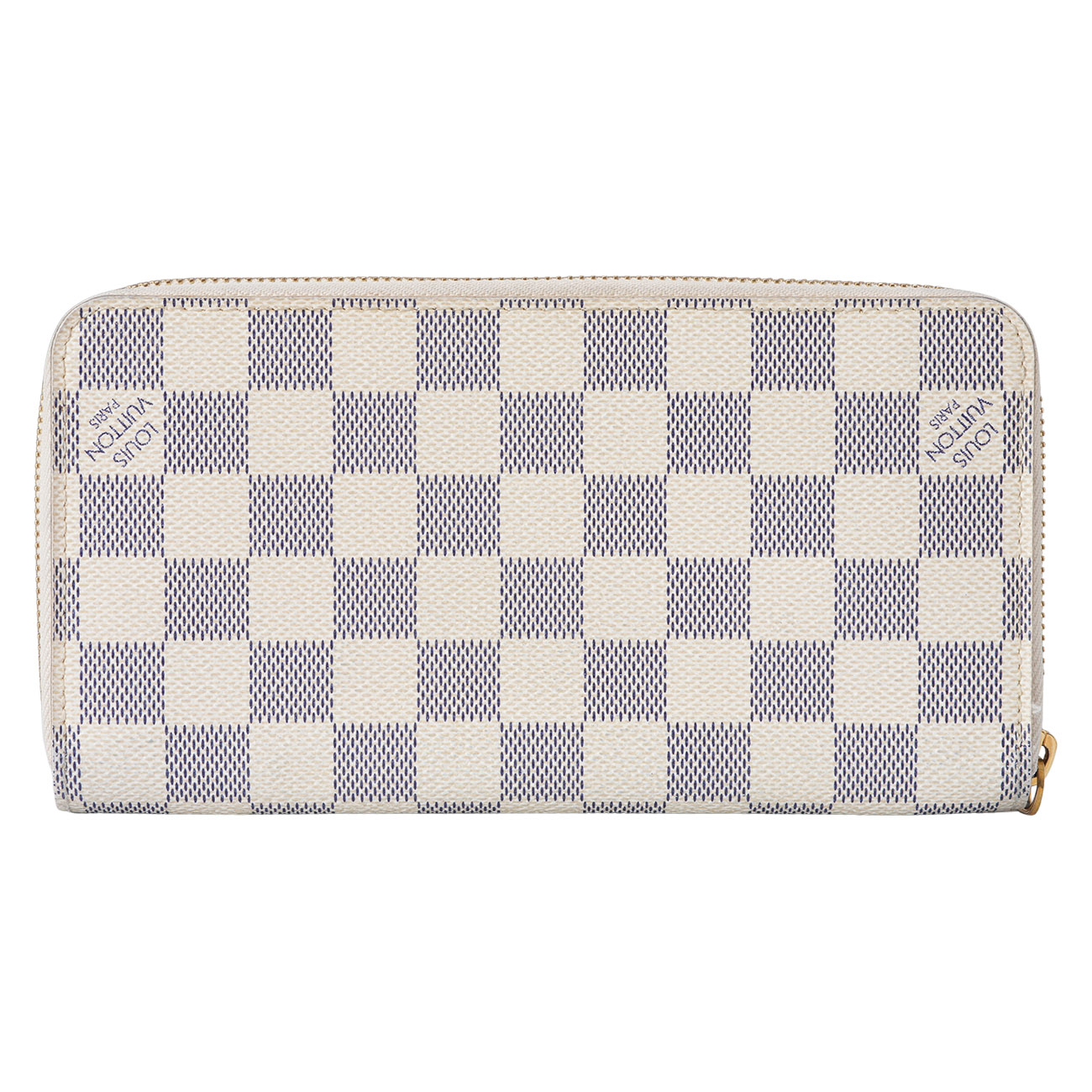 LOUIS VUITTON(USED)루이비통 N60019 다메에 아주르 지퍼 장지갑